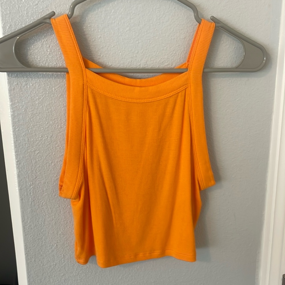 PACSUN bright orange tank top